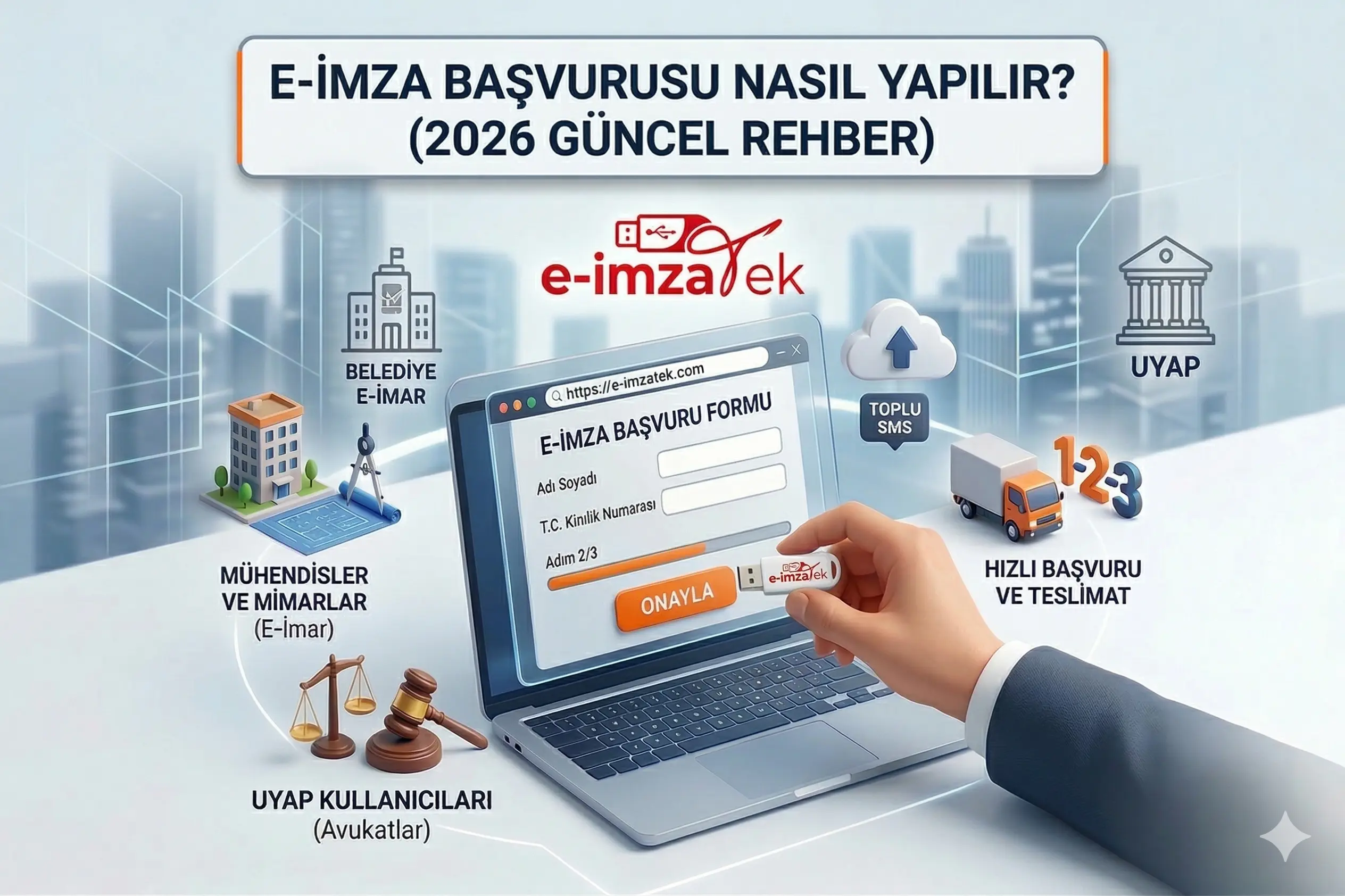 E-İmza Başvurusu Nasıl Yapılır? 2026 Adım Adım Rehber