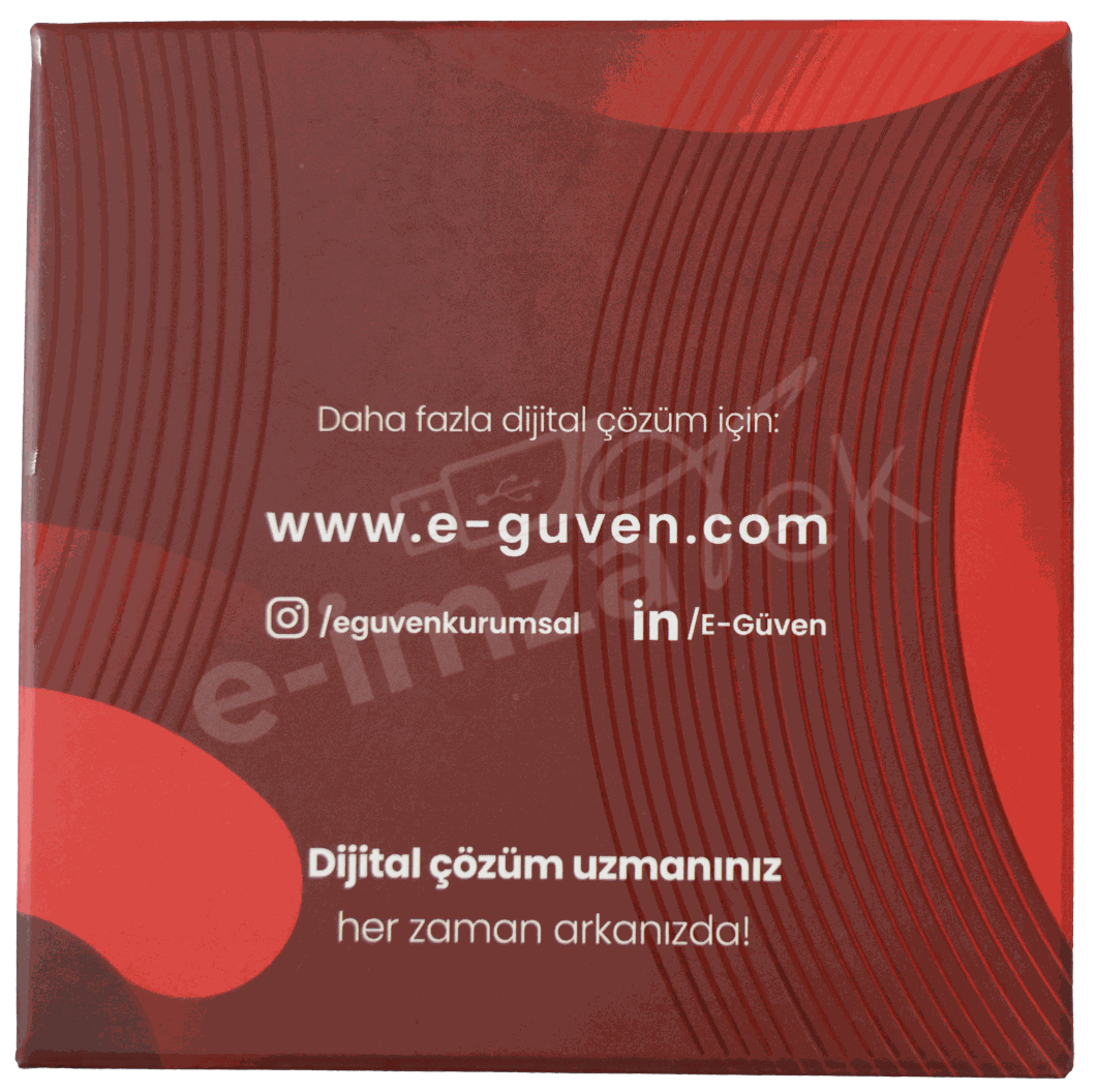 e-imzatek güvenli e-imza akıllı kart kutusu